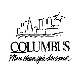 COLUMBUS MORE THAN YOU DREAMED