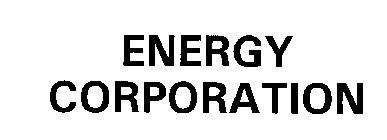 ENERGY CORPORATION