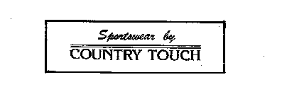 SPORTSWEAR BY COUNTRY TOUCH