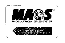 MACS MACKE ADVANCED COINLESS SYSTEM 