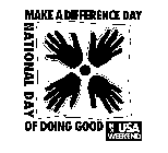 MAKE A DIFFERENCE DAY NATIONAL DAY OF DOING GOOD USA WEEKEND