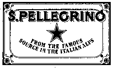 S.PELLEGRINO FROM THE FAMOUS SOURCE IN THE ITALIAN ALPS