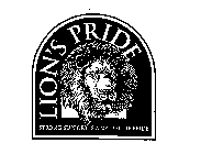 LION'S PRIDE STRONG SUPPORT IS A MATTER OF PRIDE
