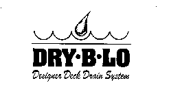 DRY-B-LO DESIGNER DECK DRAIN SYSTEM