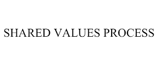SHARED VALUES PROCESS