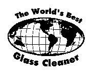 THE WORLD'S BEST GLASS CLEANER