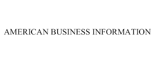 AMERICAN BUSINESS INFORMATION