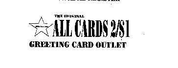 THE ORIGINAL ALL CARDS 2/$1 SPOTLIGHT GREETING CARD OUTLET