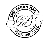 THE GLEAN BAG 100% RECYCLED GB