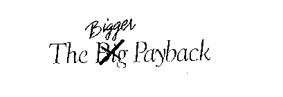 THE BIGGER PAYBACK