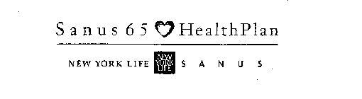 SANUS 65 HEALTHPLAN NEW YORK LIFE NEW YORK LIFE SANUS