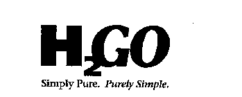 H2 GO SIMPLY PURE. PURELY SIMPLE.