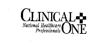 CLINICAL + ONE NATIONAL HEALTHCARE PROFESSIONALS