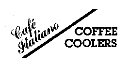 CAFE ITALIANO COFFEE COOLERS