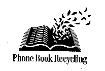 PHONE BOOK RECYCLING