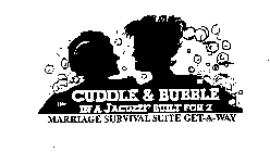 CUDDLE & BUBBLE IN A JACUZZI BUILT FOR 2 MARRIAGE SURVIVAL SUITE GET-A-WAY