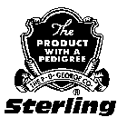 THE PRODUCT WITH A PEDIGREE THE P-D-GEORGE CO. STERLING