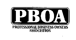 PBOA PROFESSIONAL BUSINESS OWNERS ASSOCIATION