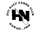 HUI NALU CANOE CLUB HAWAII 1908 HN