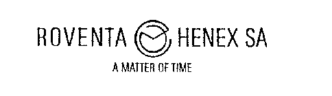 ROVENTA HENEX SA A MATTER OF TIME