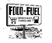 FOOD-N-FUEL GROCERIES GASOLINE FOOD-N-FUEL