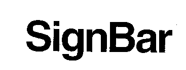 SIGNBAR