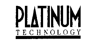 PLATINUM TECHNOLOGY
