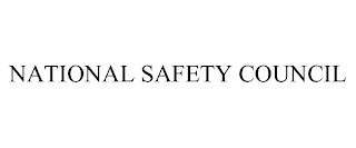 NATIONAL SAFETY COUNCIL