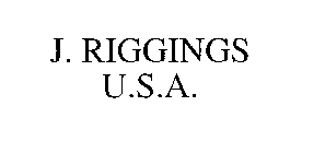 J. RIGGINGS U.S.A.