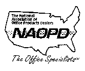 NAOPD THE NATIONAL ASSOCIATION OF OFFICE PRODUCTS DEALERS THE OFFICE SPECIALISTS