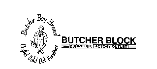 BUTCHER BOY BRAND CRAFTED SOLID OAK FURNITURE U.S. MADE BUTCHER BLOCK FURNITURE FACTORY OUTLET