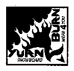 SNOWBOARD YURN 2 BURN WEAR 4 YOU