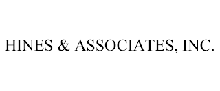 HINES & ASSOCIATES, INC.