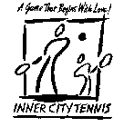 A GAME THAT BEGINS WITH LOVE! INNER CITY TENNIS