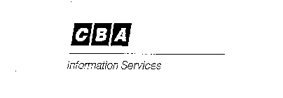 CBA INFORMATION SERVICES