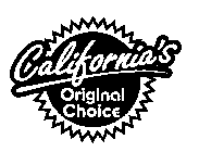 CALIFORNIA ORIGINAL CHOICE