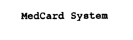 MEDCARD SYSTEM