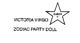 VICTORIA VIRGO ZODIAC PARTY DOLL GABOR +