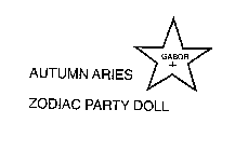 AUTUMN ARIES ZODIAC PARTY DOLL GABOR +