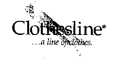 CLOTHESLINE...A LINE OF CLOTHES