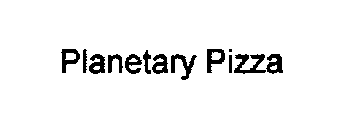 PLANETARY PIZZA
