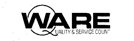 WARE QUALITY & SERVICE COUNT