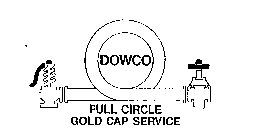 DOWCO FULL CIRCLE GOLD CAP SERVICE