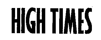 HIGH TIMES