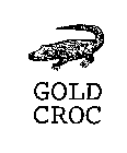 GOLD CROC