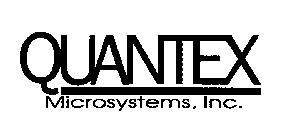 QUANTEX MICROSYSTEMS, INC.