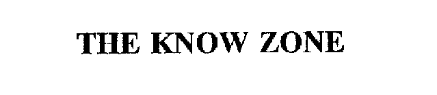 THE KNOW ZONE