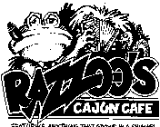 RAZZOO'S CAJUN CAFE FEATURING ANYTHING THAT GROWS IN A SWAMP!