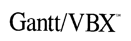 GANTT/VBX