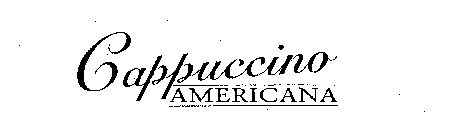 CAPPUCCINO AMERICANA